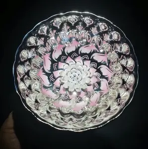 Silver Powder Lotus Jianzan Cup — Flowing Sand Kiln-Changed Tea Bowl