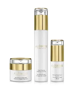 Allegresse 24 Karat Skincare Rejuvenating & Cleansing 3-Piece Set