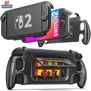 ESYWEN Protective Case for Nintendo Switch 2 7.9 Inch,Made of ABS material, strong and drop-resistant with 6 Game Card Storage Slot