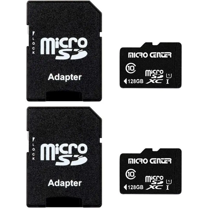 Micro Center 256GB Durable Class 10 UHS-I U1 Waterproof MicroSDXC Flash Memory Card with Adapter - 80MB/s, for Full HD Video Recording on Smartphones, Tablets, Game Consoles (1 Pack) Electronics Accessories
