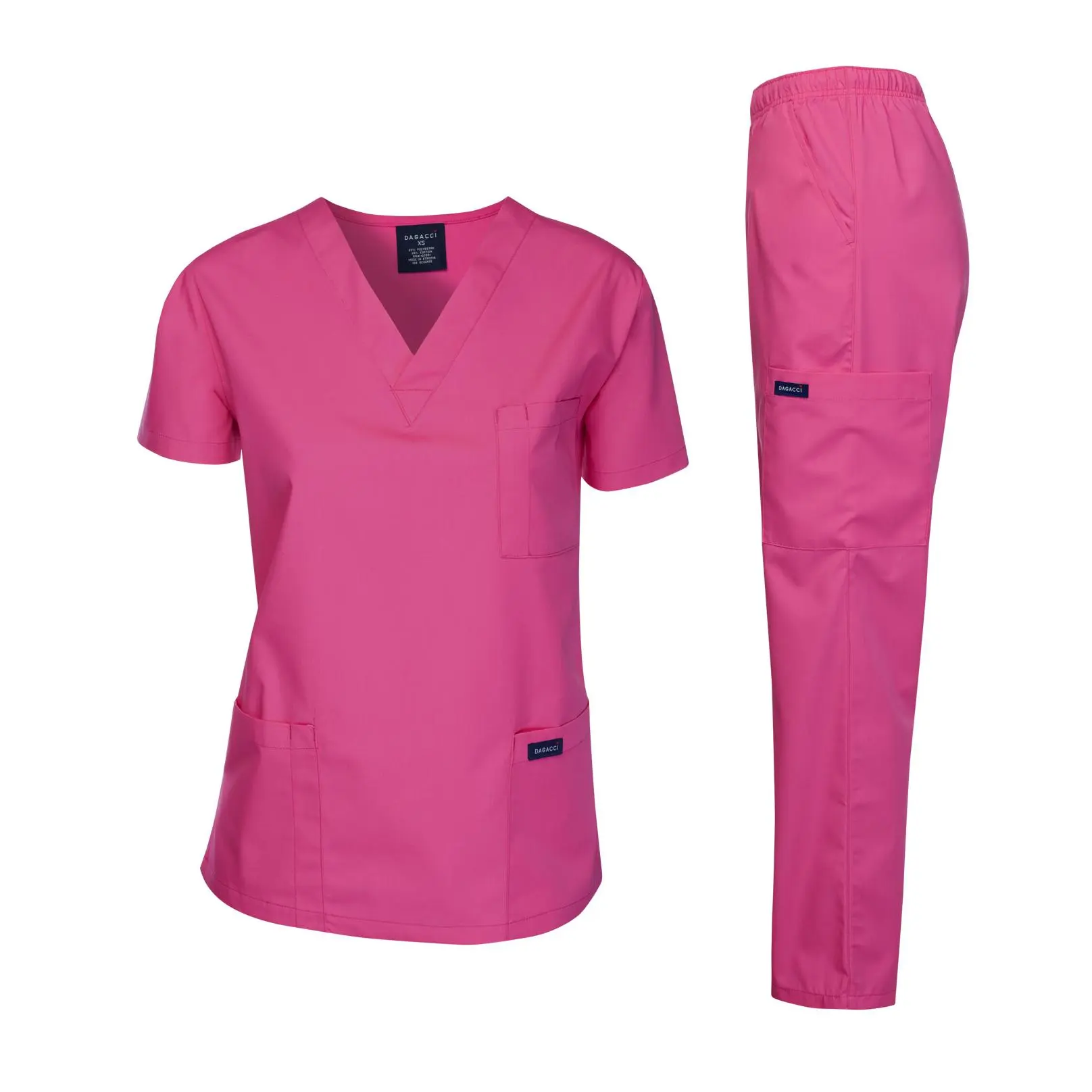 DAGACCI Unisex Medical Scrub Sets Cotton Blended (KV10005000)