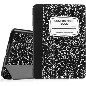 SlimShell Case for iPad 6th / 5th Generation (2018 2017 Model, 9.7 Inch), iPad Air 2 / Air 1 (9.7 Inch) - Lightweight Stand Smart Protective Cover with Auto Sleep/Wake, Composition Book