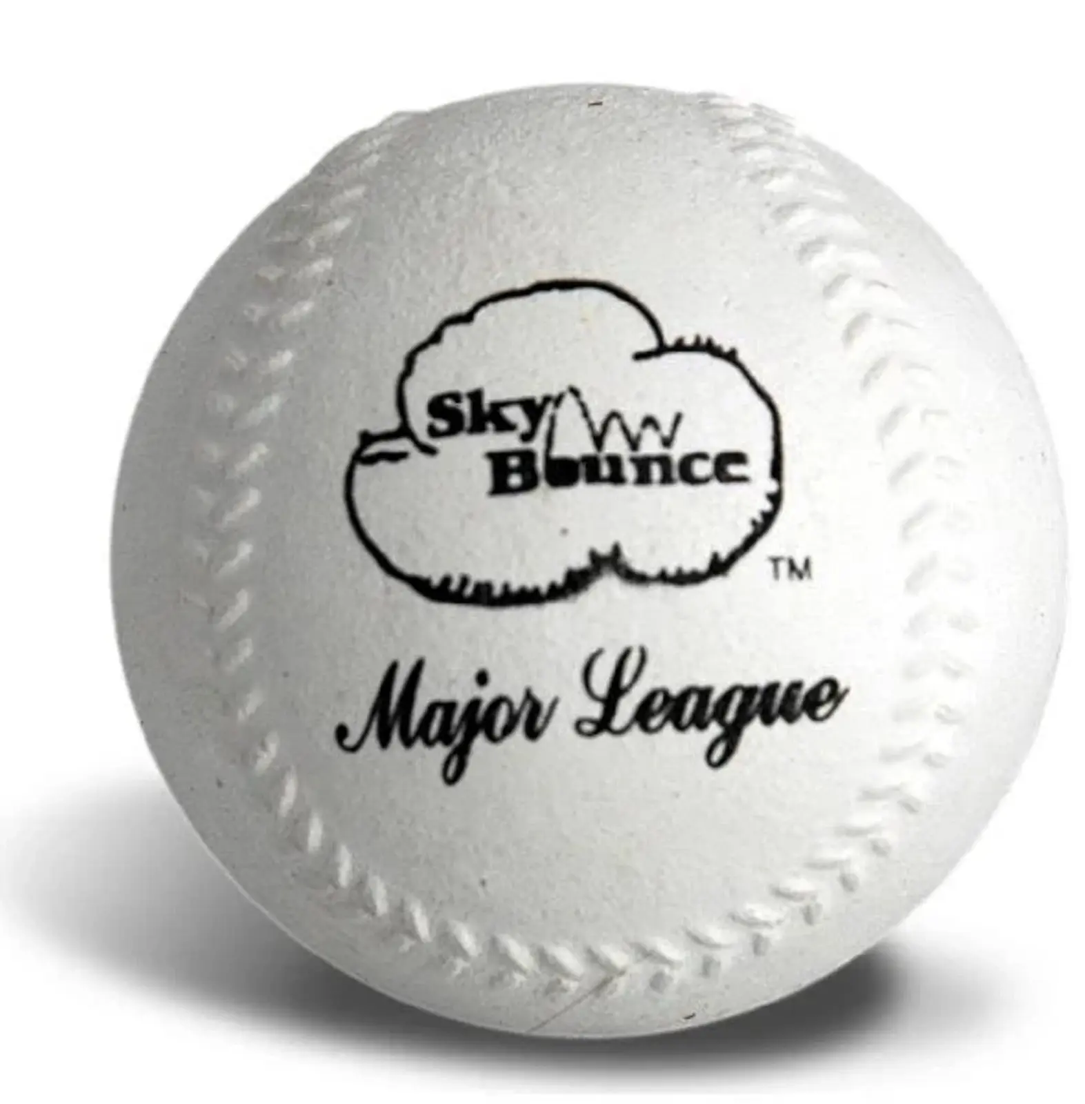 Sky Bounce Sponge Baseball (White, 6-Pack)