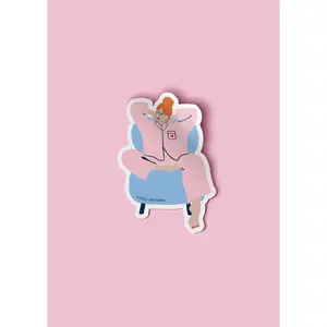 Sleepy SLP Sticker - Blue Chair