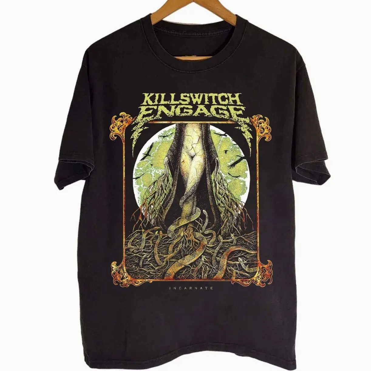 Vintage Killswitch Engage Band Singer Unisex Black T- Shirt All Size S-5XL SC658 0