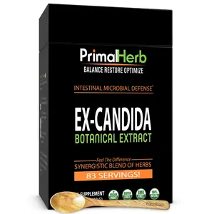 Ex-Candida  Advanced Gut Cleanse and Support All Natural Extract Powder Supplement Edible  Dietary Healthcare Tea Fitness Optimum
