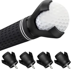 Golf Ball Retriever, 4 count Durable Golf Ball Grabber and Picker for  Kinds of Putter Handles, Golf Ball Retrievers Pick Up Tool for Quick Installation