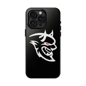 Challenger Charger Hellcat Redeye SRT Themed Phone Case Premium Matte Texture, Protection, Shockproof, Anti-Drop, Anti-Fingerprint For IPhone 17-12, Pro Max, Pro Plus, and Samsung S25-22 Protection Safety