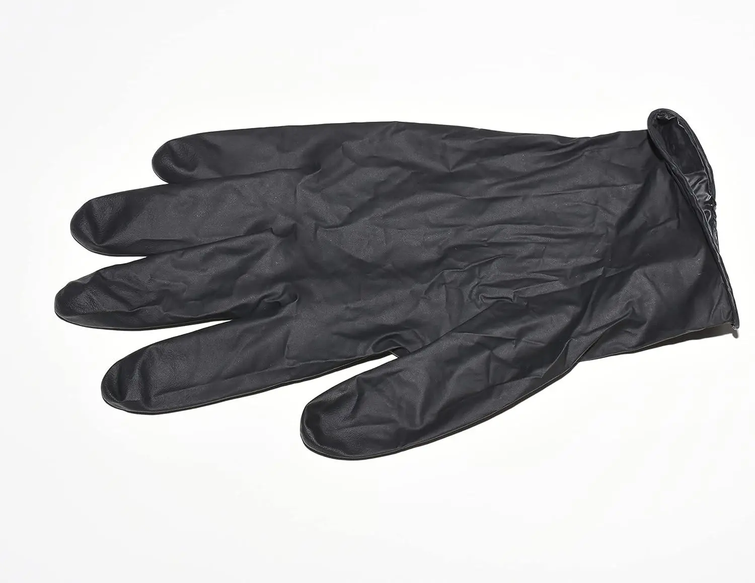 100pc Thick Black Nitrile Sports Gloves - Food Grade, Disposable, Waterproof, Tear-Proof for Cleaning and Sports Activities, Food Grade Safe