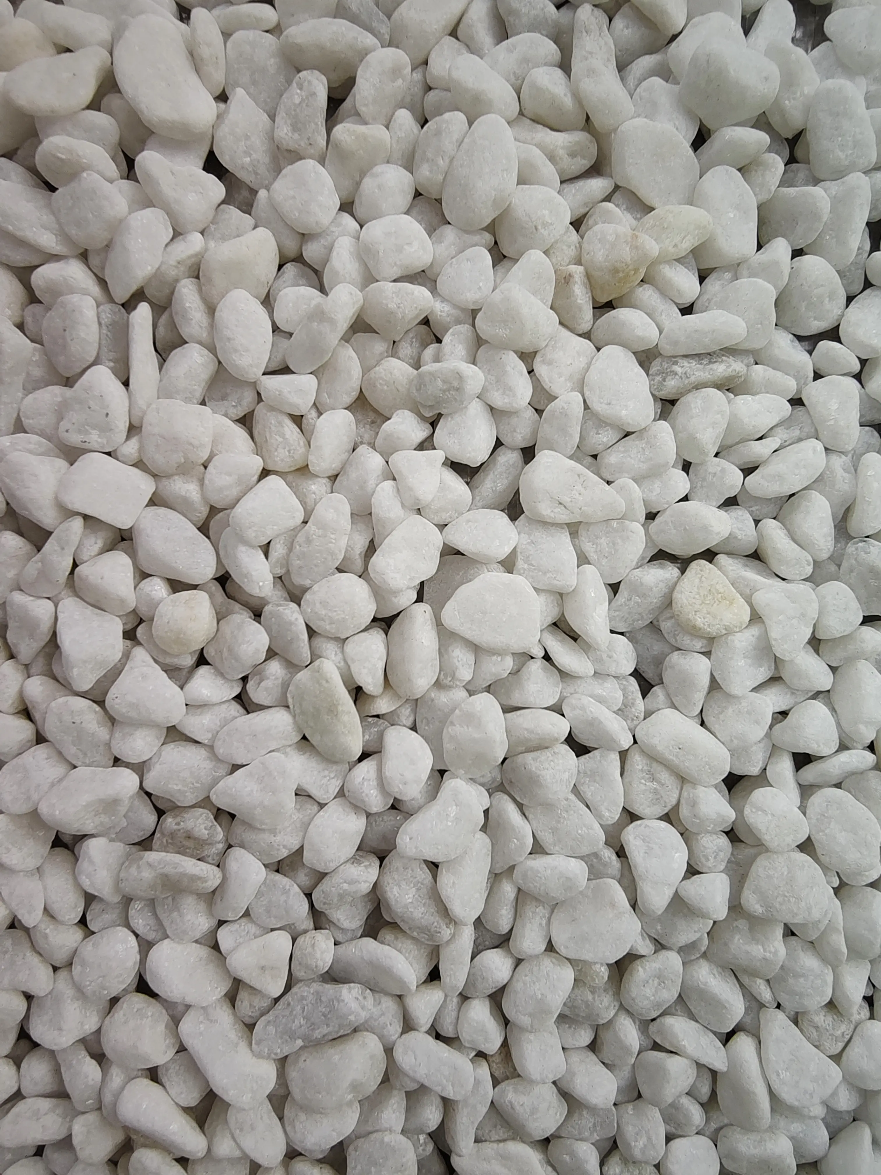 Natural Rounded Decorative Resin Pebbles - Washed with Distinctive Look, Versatile Home & Garden Decor Supplies for Home Improvement
