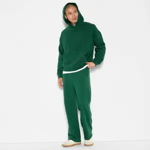 Men's Fleece Hoodie - Original Use Green XL