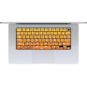 Anime Triangle MacBook Keyboard Sticker