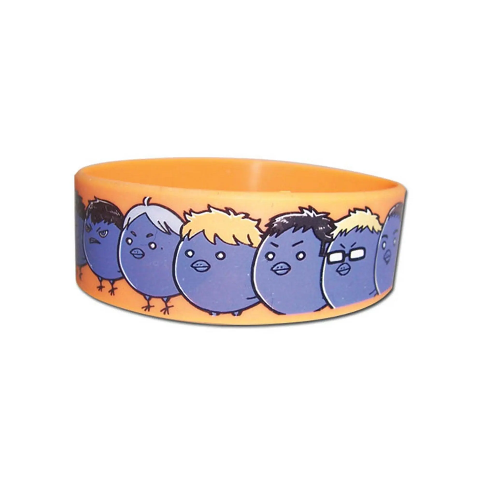 Haikyu!! - Full Group SD Birds PVC Wristband