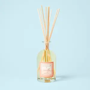 Herba Botanicals Vanilla Palm Diffuser Coconut Fragrance Room Scent Natural Clean Efficient Aroma Diffuser with Rattan Sticks