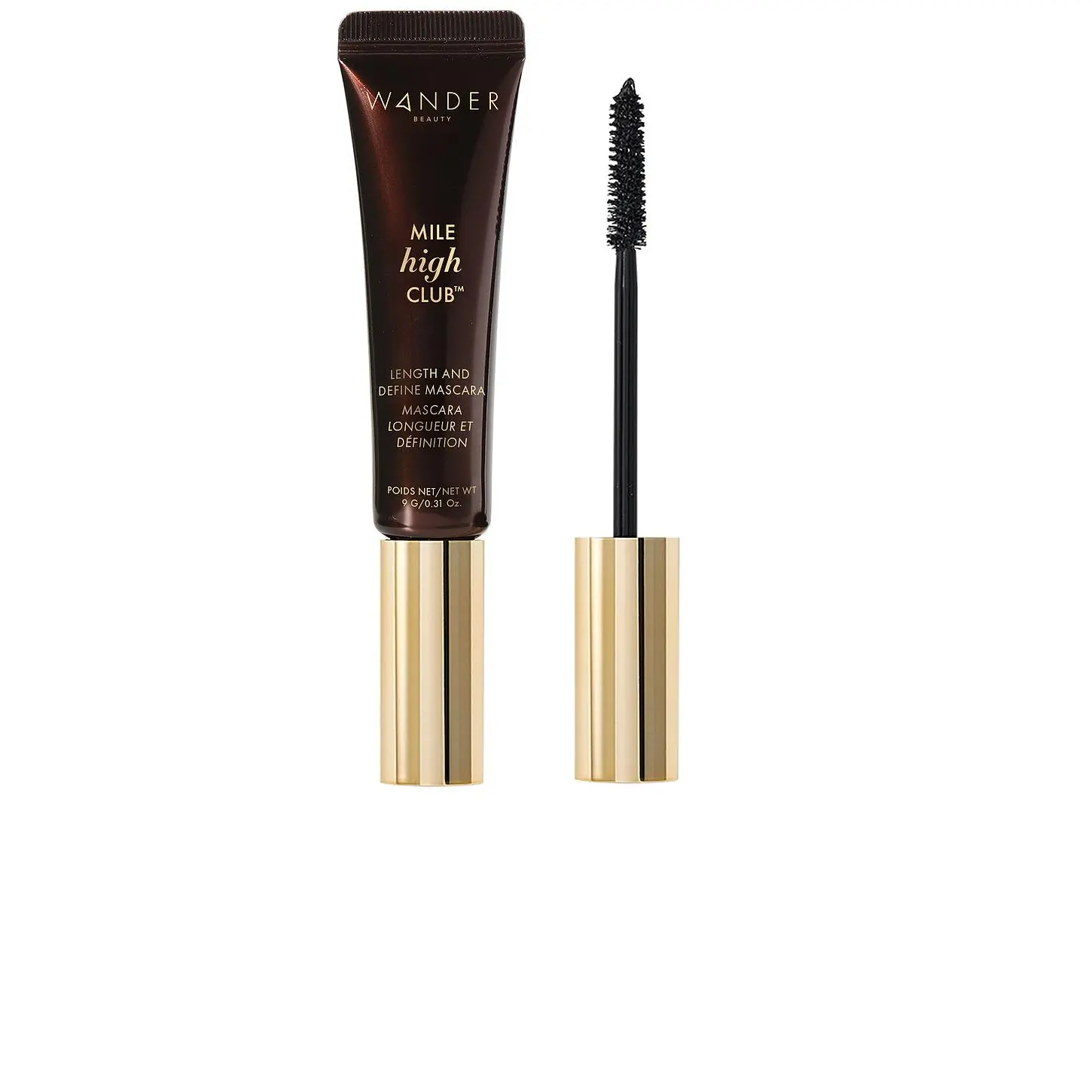 Wander Beauty Mile High Club Length & Define Mascara in Espresso Wander Beauty Mile High Club Length & Define Mascara in Espresso