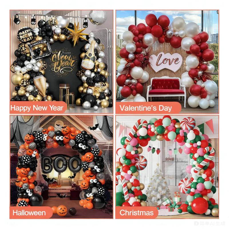 Balloon Arch Kit 9FT Height & 10FT Width Adjustable Stand with Glass Fiber Poles PVC Base Water Bags Pump Clips Knotter Ropes for Wedding Baby Shower Gender Reveal Graduation Birthday Decorations