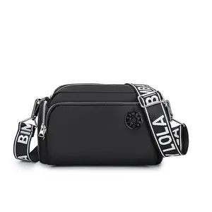 New Spain Bimba Y Lola Shoulder Bag, Star-Style Crossbody Camera Bag, Trendy Round Logo Small Bag, Fashionable Single Shoulder Bag, Lightweight Crossbody Bag