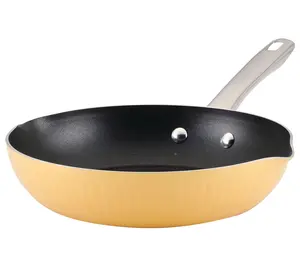 Farberware Style Nonstick Cookware Frying Pan, 10-Inch,Yellow