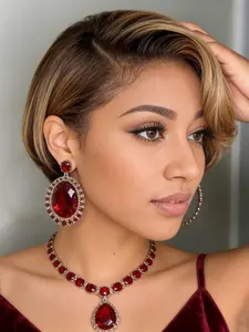 Pixie Cut Wig 13x4x1 Transparent Lace Human Hair Wigs  4/27 For Women Short Bob Wig  Lace Wig