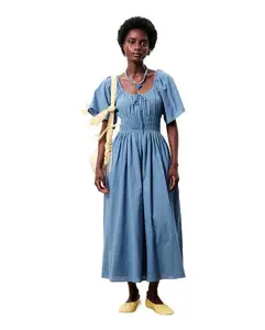 Yemanja Dress-Blue Jean