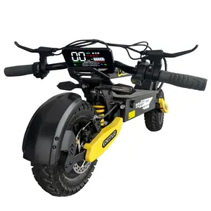 EOEOTWO Electric scooter, 40 miles of range, 28MPH , 1200Wmaximum motor,11-inch pneumatic tires, LED screen design,double suspension, maximum load capacity 330 pounds,adult commuting electric scooter