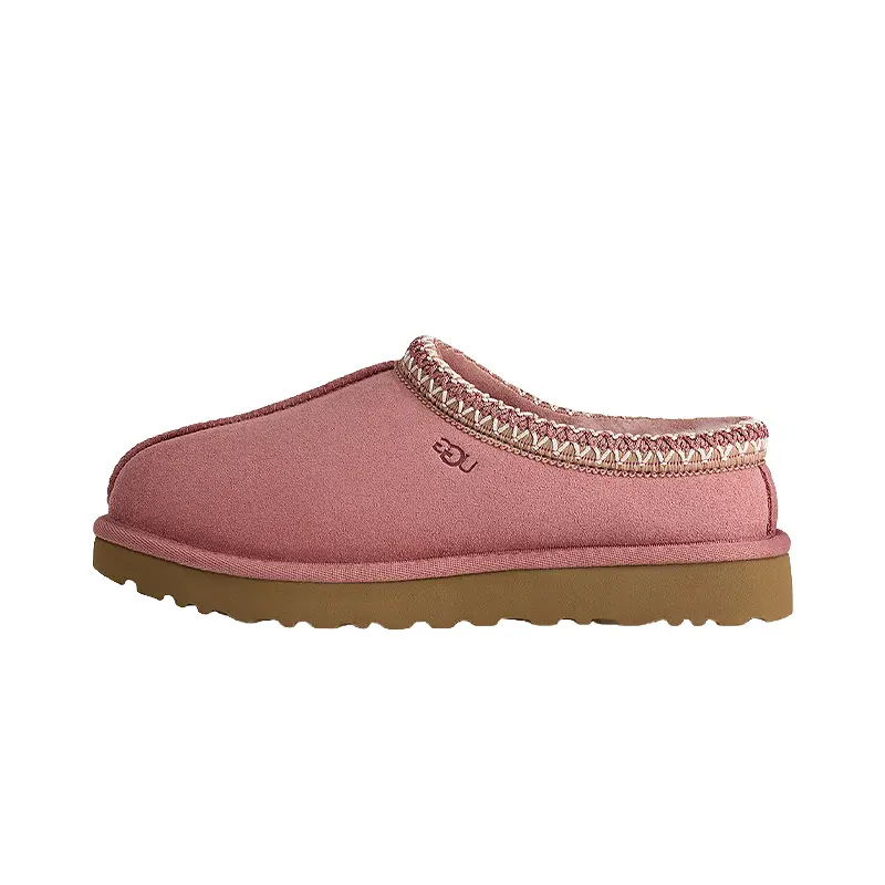UGG Women's Tasman 2 Slipper, Cozy Round Toe Suede Shoe with Braid Trim, Casual Footwear for Home & Travel - Lavender, Slip-On, Cozy And Stylish