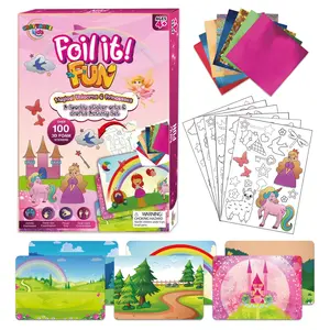 Foil ART  Fun! - Magical Princess & Unicorns