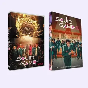 Squid Game Complete Two Season Edition DVD - Brand New Sealed with No Additional Features or Packaging Changes Modern Series