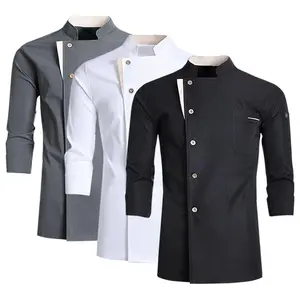 Professional Cooking Uniform for Autumn/Winter Food Cook Clothes Catering Chef Jacket Restaurant Kitchen Shirt Waiter Workwear