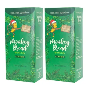 Sweet Cinnamon Monkey Bread Mix | Pack of 2 | 22 oz | Cobblestone Kitchen