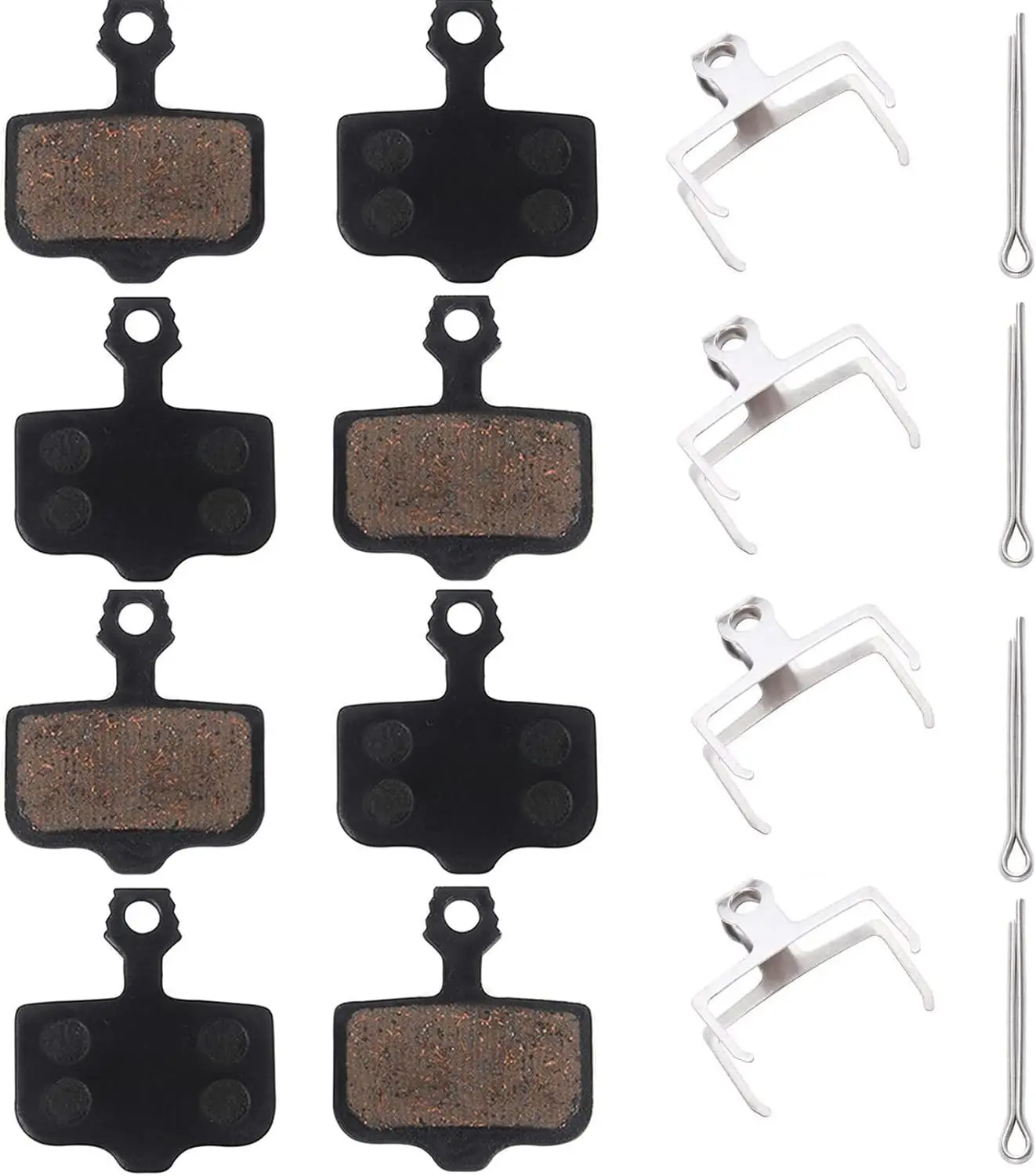Semi-Metallic  Bicycle Disc  Pads Compatible with Sram Avid Elixir 1 3 5 7 9 R ER CR Mag Level TL T Sram XX X7 X9 XXWC DB1 DB3 DB5