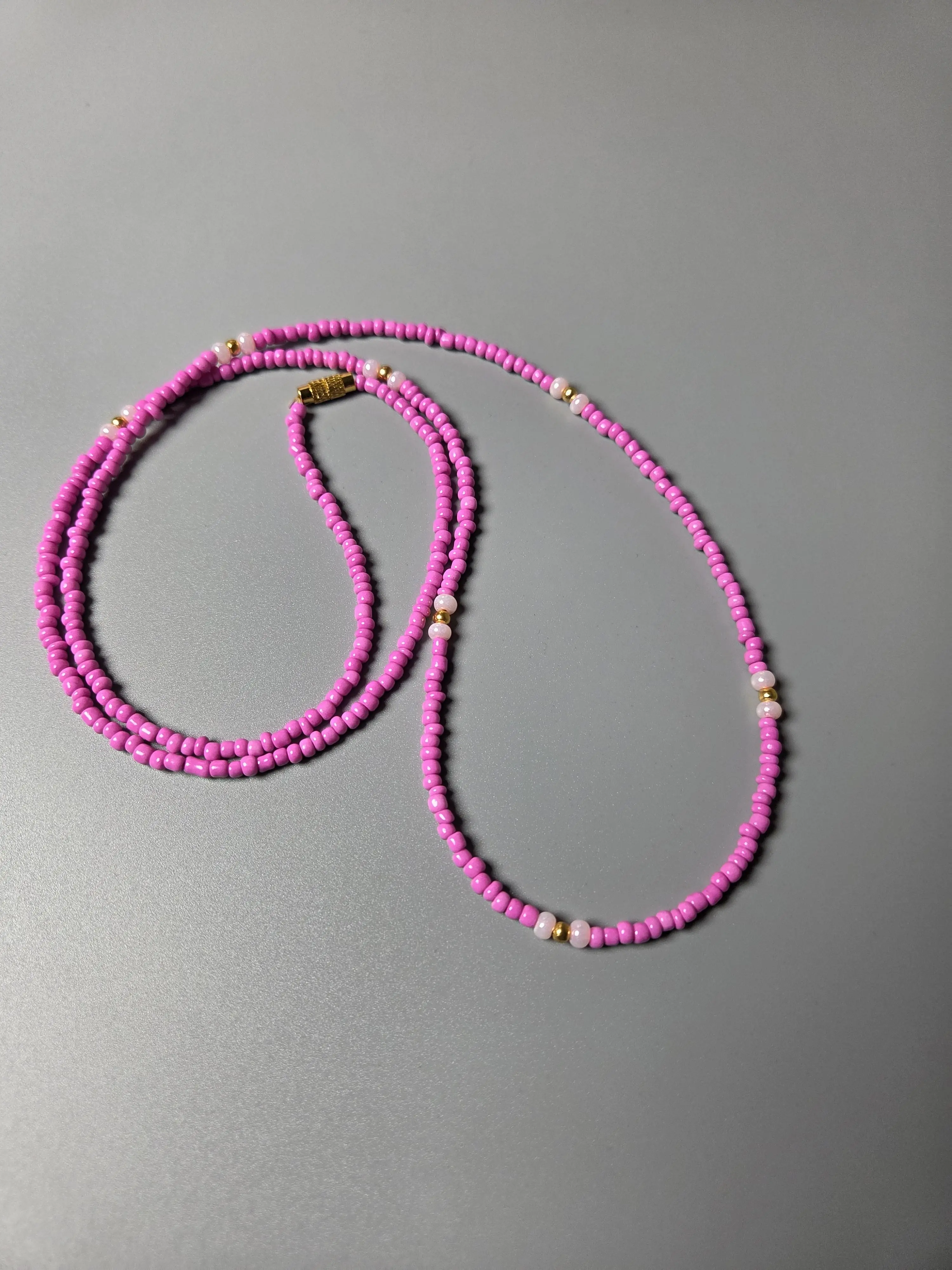 Rose Aura Waist Beads Body Piercing Jewelry