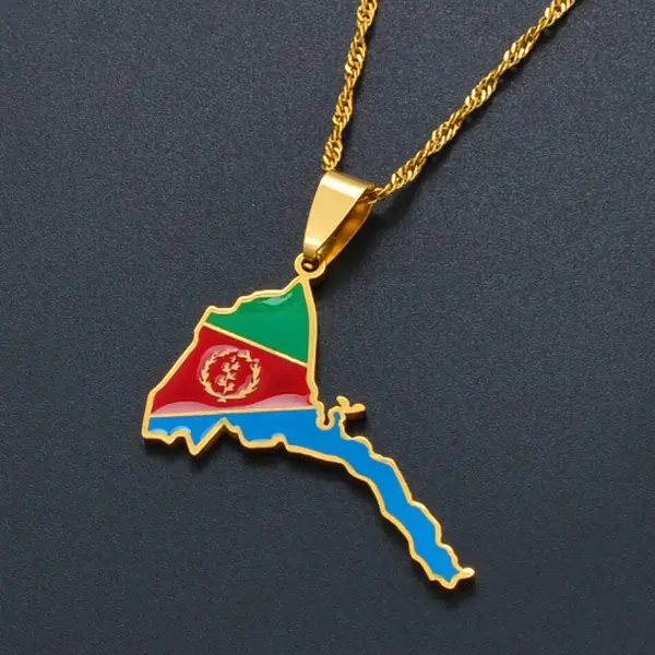 Eritrea Necklace / Jewelry Pendant Gift