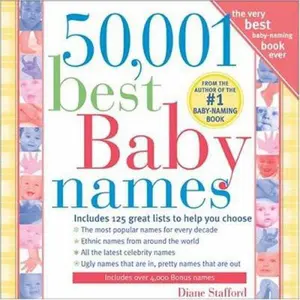 USED-50,001 Best Baby Names by Diane Stafford (Paperback)