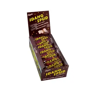 Idaho Candy Company Classic Chocolate Bars – Choose Spud, Huckleberry, Old Faithful or Cherry Flavor | 1, 4, 6 & 18 Pack