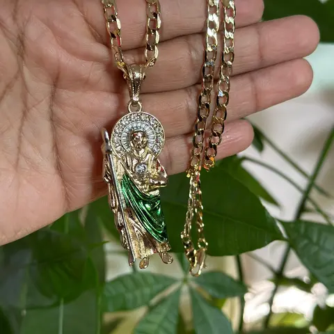 Man Necklace San Juditas