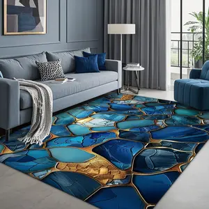 Abstract Pattern Floor Mat, 1 Count Non-slip Washable Floor Carpet, Decorative Area Rug for Home Living Room Bedroom Study Room, Abstract Rugs
