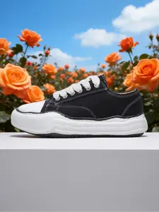 2026 New Unisex Chunky Platform Canvas Sneakers Fashion Trendy Casual Shoes Walking Shoes Thick Sole Height Increasing Beige Must Have Essential