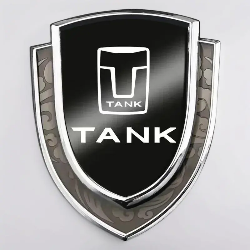 3D Matel For Great Wall TANK 300 400 500 2022 2023 Car Emblem Badge Sticker Metal Decal Auto Parts Styling