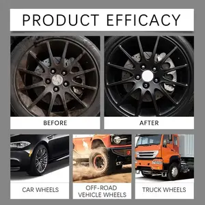 Shenzhen Mad Acid Glass Cleaner, Heavy-Duty Car Wheel Cleaner, Chrome Plated Surface Safe Cleaning Agent, Ideal for Auto Maintenance
