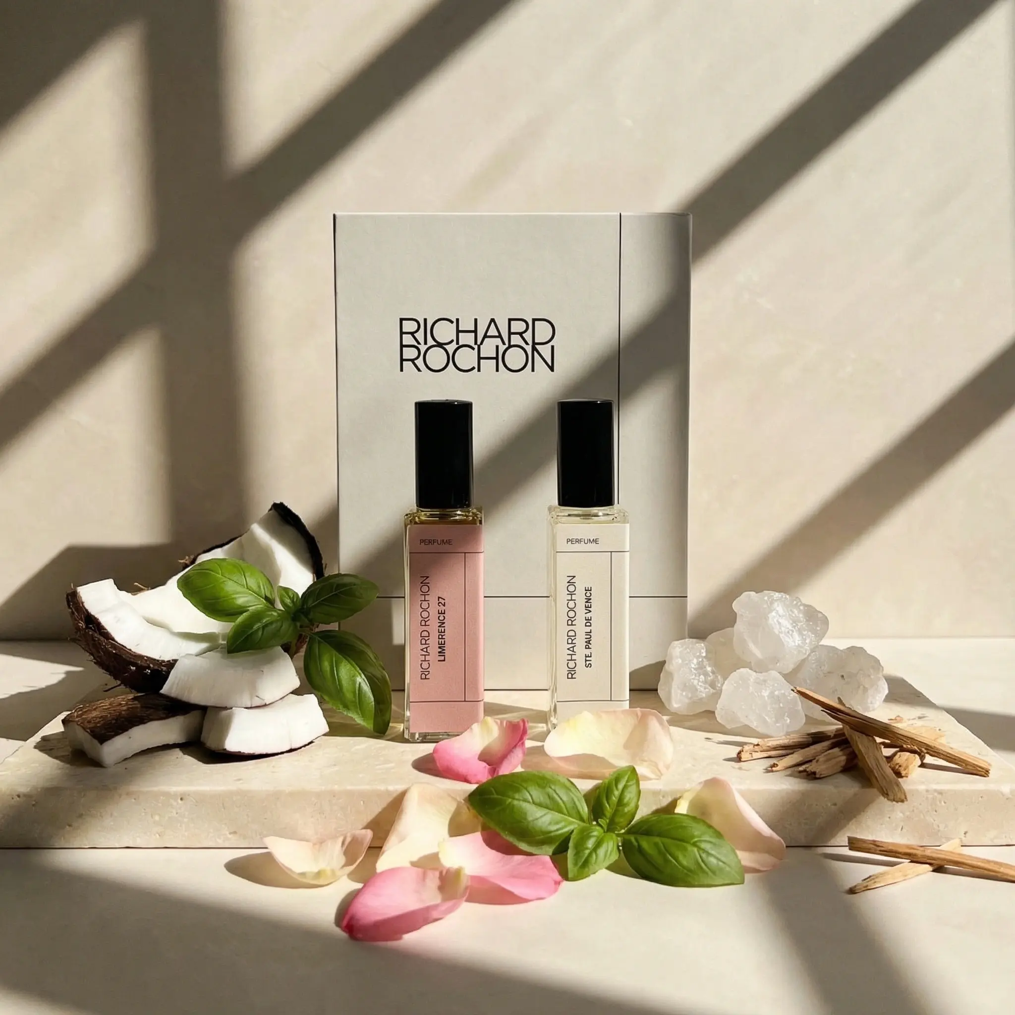 Richard Rochon Duet IV | Ste. Paul de Vence + Limerence 27 | 2 x 20ml Unisex Luxury Perfume Set | Wear Alone or Layered | Perfume Gift Set