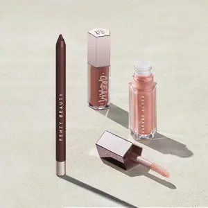 Fenty Beauty Stormi Steele Mix ‘n Match Lip Essentials: 3-piece Lip Gloss + Lip Liner Bundle