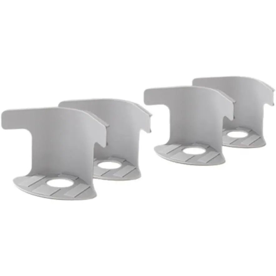 Multifunctional Invisible Sheet Fasteners with Fixing Card Fitted Heavy Duty Mattress Sheet Corner Fastener,8 *5 *6inch (Grey)