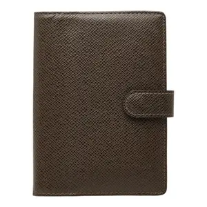 Pre-owned Louis Vuitton Other Small Leather Goods Taiga Leather Agenda PM Cover