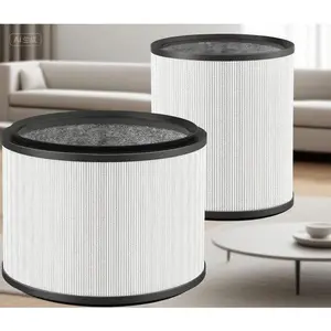 Replacement HEPA Filter for Air Purifiers - 2-Pack True HEPA Filter Compatible with Select Dyson Models - Fits HP01 HP02 DP01 DP02 - Pet Care Filter - Compare to Part#968125-03 - Odor Reducing & Allergen Removal