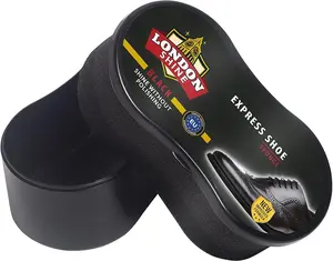 Shoe Shine Sponge, Instant Shine Sponge for Black Leather Shoes & Boots, Express Shoe Shine Applicator Without Polishing