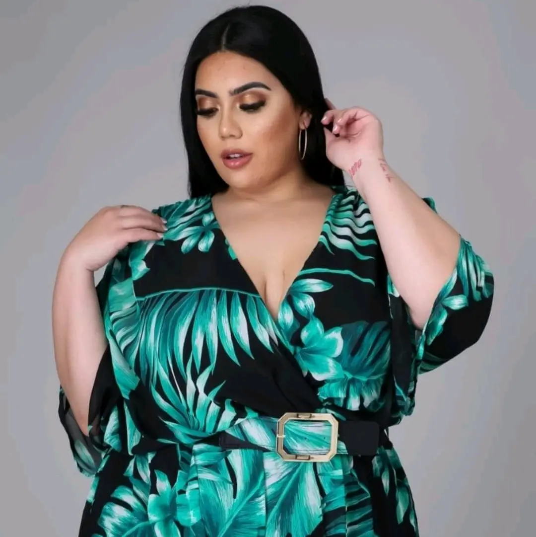 HAWAIIAN GIRL ROMPER