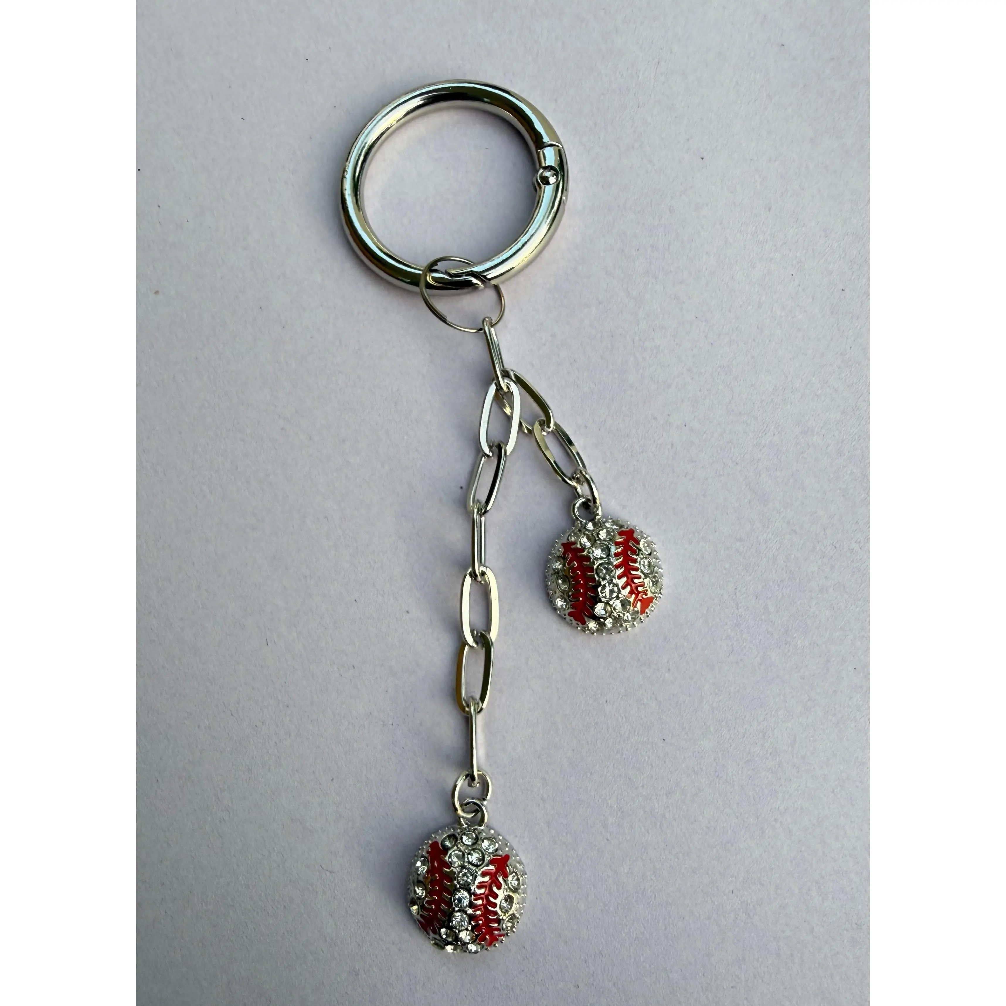 Baseball Keychain