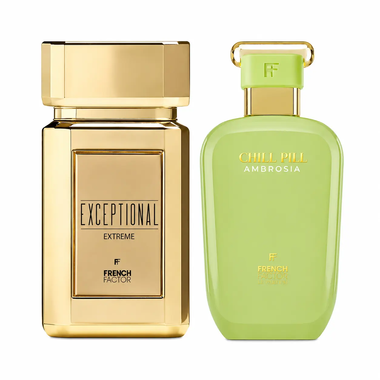 MRS.P BUNDLE x French Factor - Chill Pill Ambrosia perfume for Women + Exceptional Extreme for Men