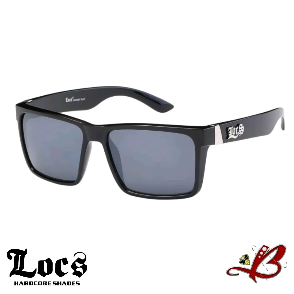 LOCS El Chido Urban Cool Classic Black/White/Glossy Gangster